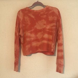 Pink Cropped Crewneck